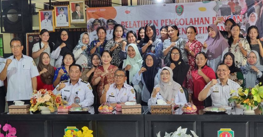 Dinas Perindustrian Transmigrasi dan Tenaga Kerja Katingan Apresiasi Pelatihan Pengolahan Makanan