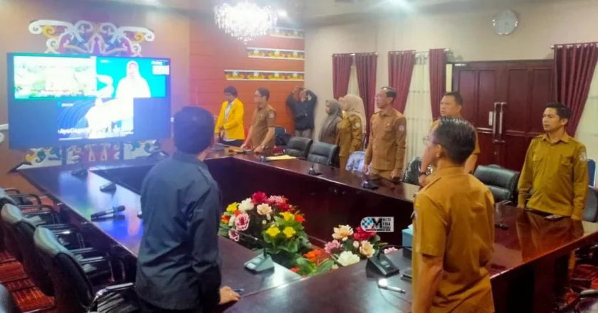 Pemkab Murung Raya Ikuti Rapat Nasional Bahas Inflasi