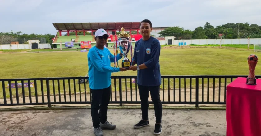 Turnamen Sepak Bola Bupati Cup 1 HEBAT Resmi di Mulai