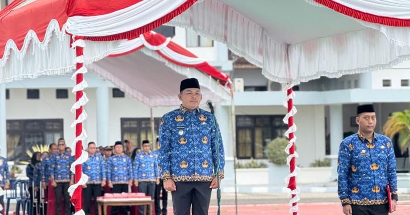 Upacara HUT KORPRI ke-54 di Mura Berlangsung Khidmat