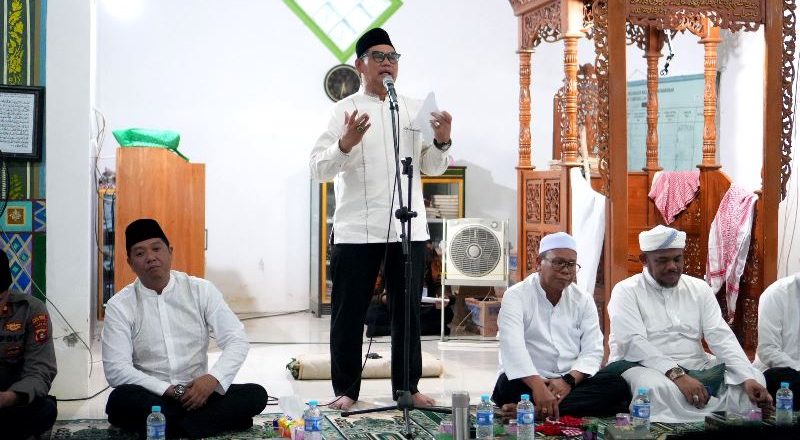 Safari Ramadan 2026 di Montallat, Bupati Ajak Perkuat Kebersamaan dan Integritas