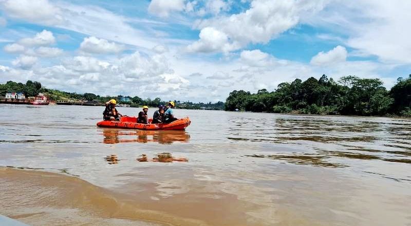 Dua Pria Diduga Tenggelam di Sungai Barito Muara Teweh