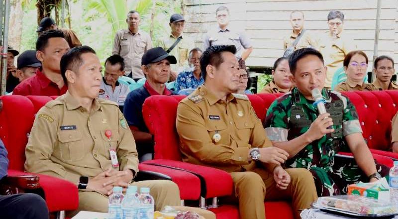 Dorong Konektivitas, Groundbreaking Jembatan Garuda di Liang Buah