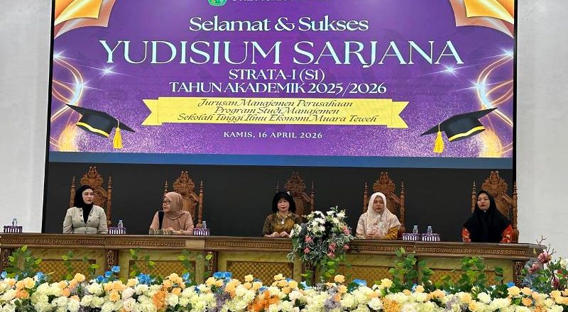 Sebanyak 45 Mahasiswa STIE Muara Teweh di Yudisium