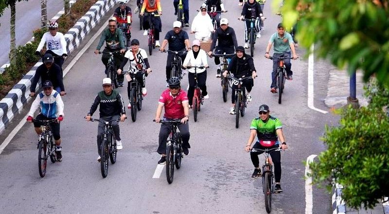 H Parmana Setiawan Apresiasi Gowes Bersama Bupati