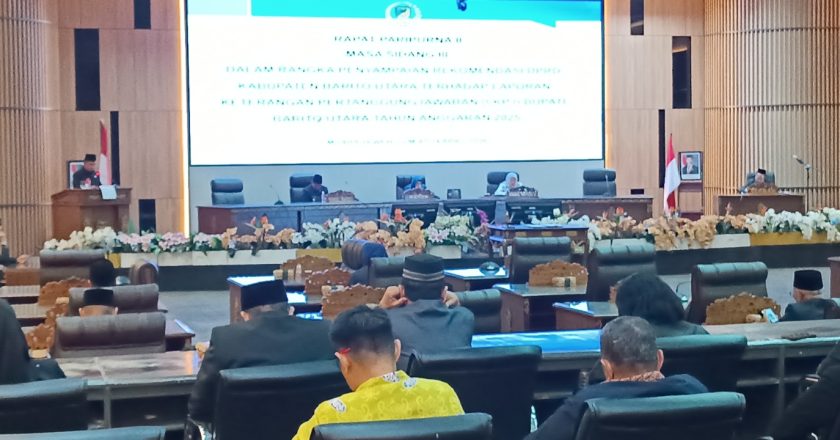 DPRD Barut Sampaikan Rekomendasi LKPJ Bupati 2025 dalam Rapat Paripurna II