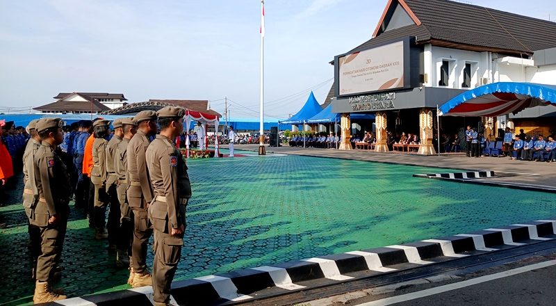 Bupati Tekankan Sinergi Pusat-Daerah pada Peringatan Hari Otda ke-30 di Barito Utara