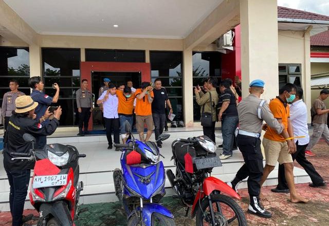 Tiga Terduga Pelaku Curas dan Curanmor Sempat Viral di Medsos Diamankan, Kapolres : Modus Jual Stiker Bertuliskan Nuansa Agama