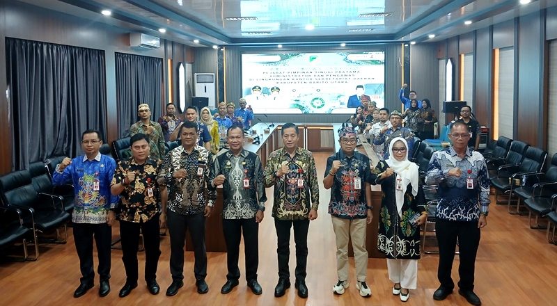 Sekda Barut : Sertijab Pejabat Jadi Momentum Perkuat Tata Kelola Pemerintahan
