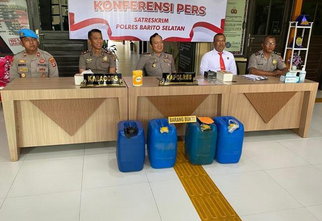 Polisi Bekuk Terduga Pelaku Penyalahgunaan BBM Bersubsidi