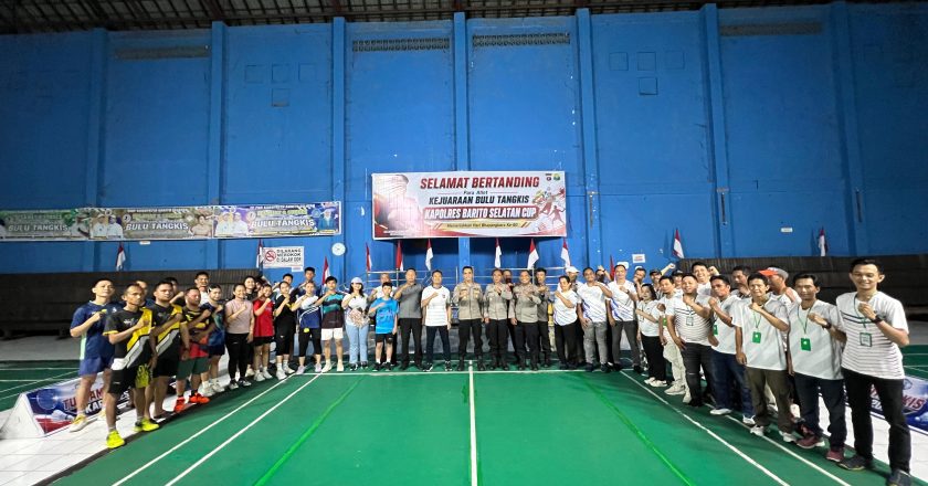 Turnamen Bulutangkis Kapolres Cup 2026 Meriahkan Hari Bhayangkara