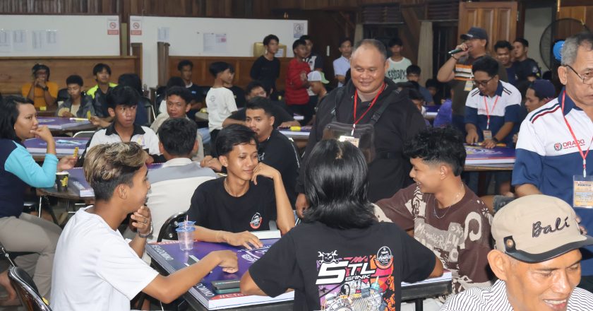 Kapolres Barsel Buka Turnamen Domino Orado