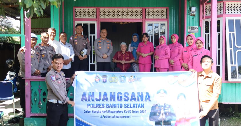 Polres Barsel Melaksanakan Kegiatan Anjangsana