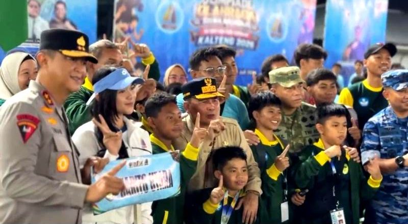 Raih 16 Medali di O2SN, Bupati Beri Apresiasi Kontingen Barito Utara