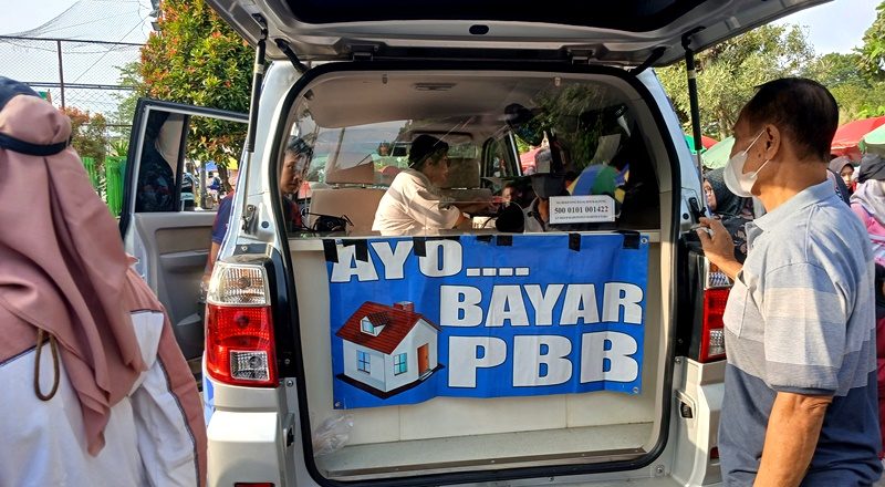 BPPD Barito Utara Hadir di Car Free Day, Permudah Masyarakat Bayar PBB-P2
