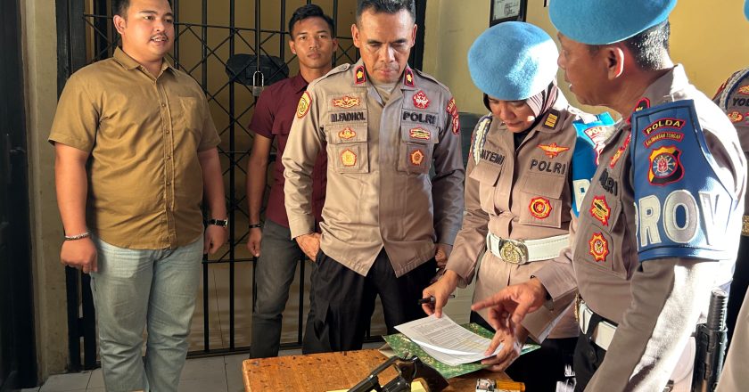 Bid Propam Polda Kalteng Gelar Gaktiblin dan Pemeriksaan Senpi di Polres Barsel