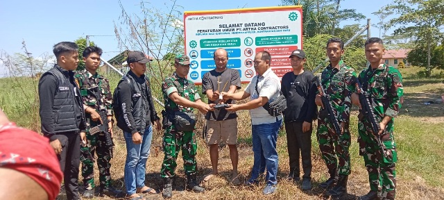 Kodim 1012/Buntok Gagalkan Pencurian Aset PT AC, Dua Terduga Pelaku Ditangkap Bersama Satu Paket Diduga Sabu