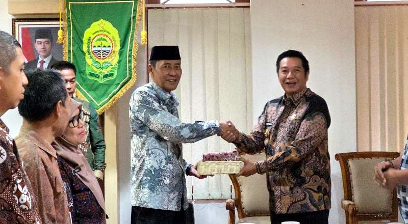 Wakil Bupati Barito Utara Pimpin Kaji Tiru ke Bantul
