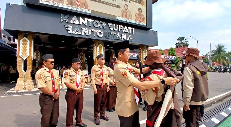 Bupati Barito Utara Beri Dukungan Penuh Kontingen Jamnas XII 2026
