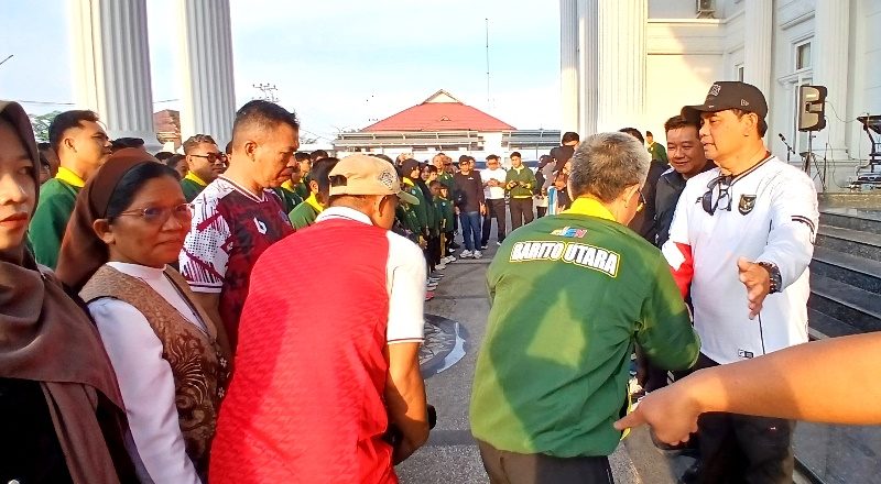 Bupati Lepas Kontingen O2SN 2026, Minta Atlet Pelajar Harumkan Nama Barito Utara