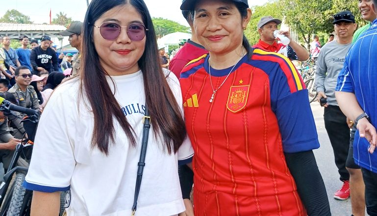 Naruk Saritani Apresiasi Gowes Bareng HUT Barut dan HUT Bhayangkara