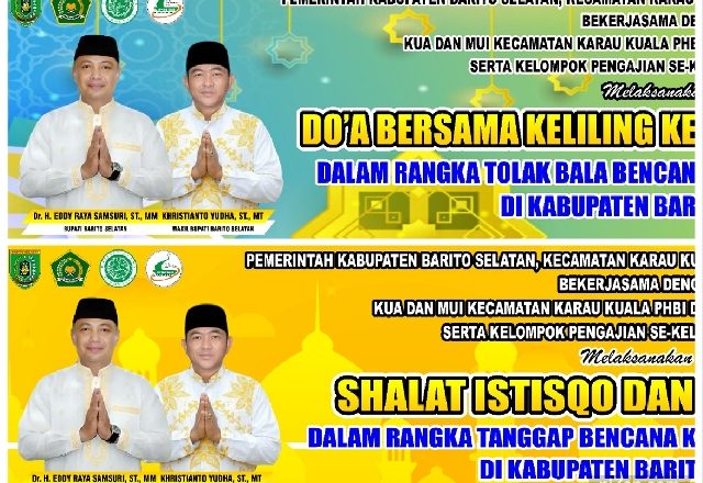 Malam Ini Warga Kelurahan Bangkuang Gelar Doa Bersama Keliling Tolak Bala Kekeringan dan Karhutla
