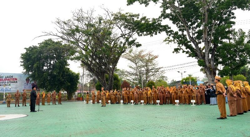 Bupati Tekankan Disiplin dan Percepatan Pembangunan Barito Utara