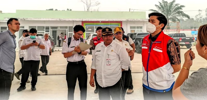 Disdagrin Barut Bersama Tim Satgas Pantau Distribusi BBM di Sejumlah SPBU