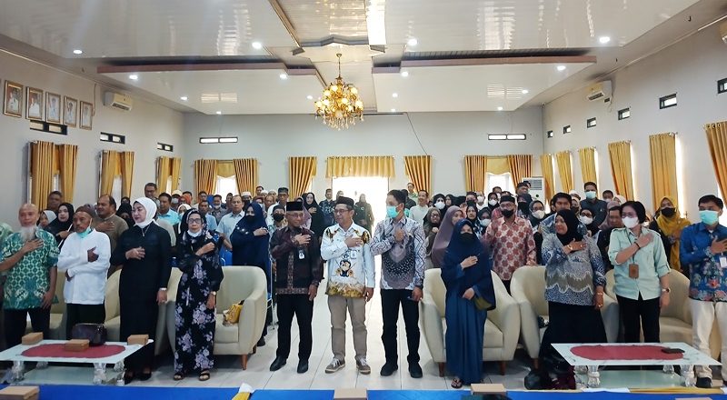 Dinkes Barut Sosialisasikan Pembinaan dan Pemeriksaan Kesehatan Calon Jamaah Haji 1448 H