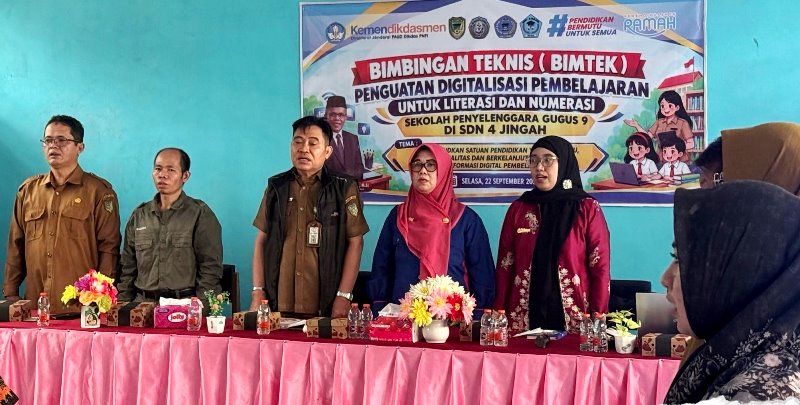 Disdik Barut Terus Dorong Kompetensi Guru Guna Perkuat Digitalisasi Pembelajaran