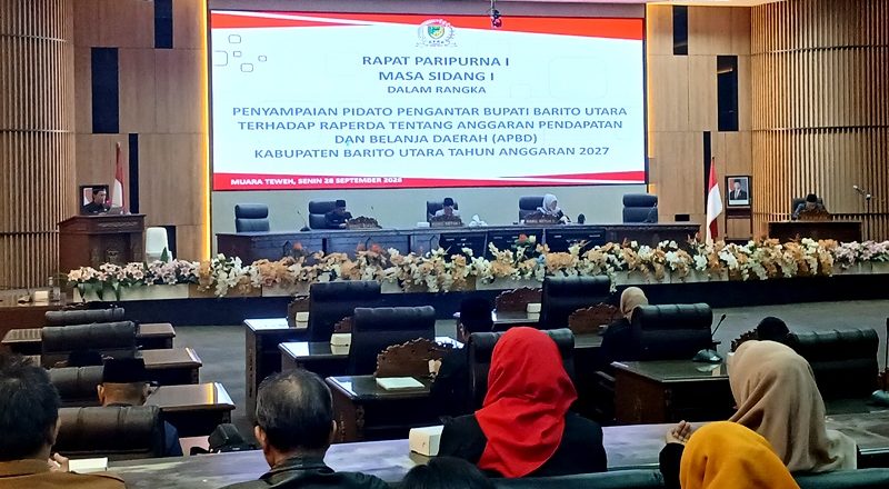 Rancangan APBD Barut 2027 Capai Rp3,063 Triliun, Pendapatan Ditargetkan Rp1,866 Triliun