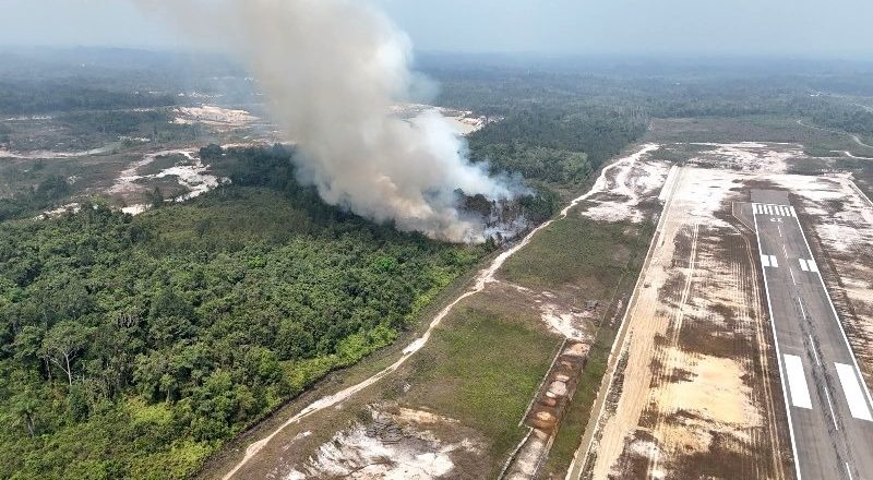 Penerbangan ke Muara Teweh Dibatalkan, Kabut Asap Ganggu Jarak Pandang