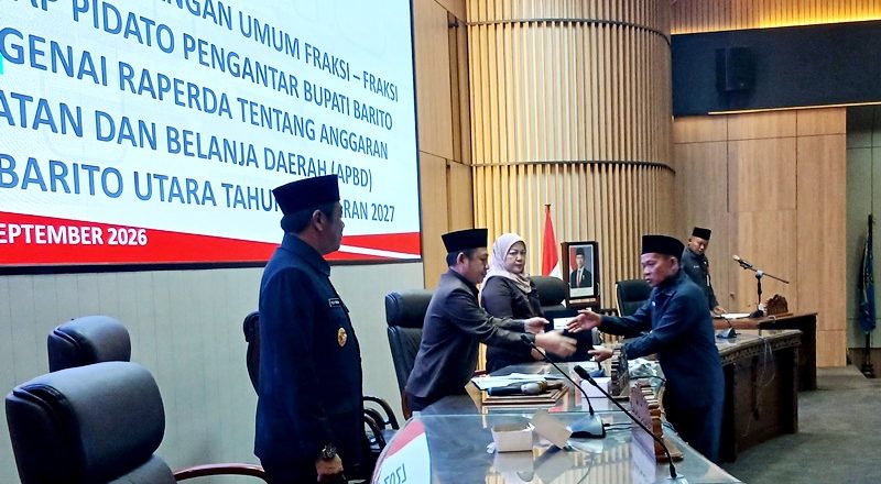 Fraksi Demokrat Soroti Defisit Besar RAPBD Barito Utara 2027