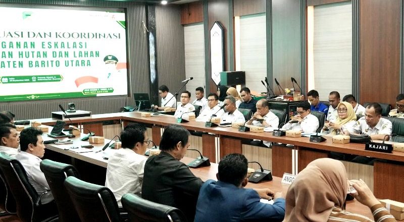 Bupati Barito Utara Tekankan Penanganan Karhutla