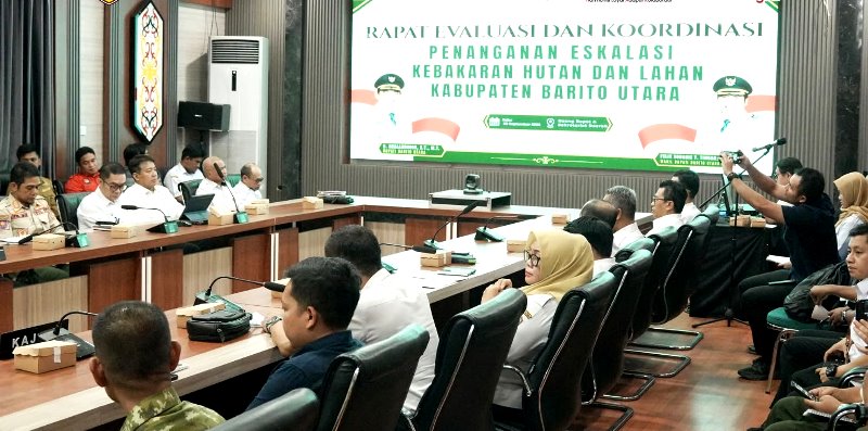 Wabup Barut : Penanganan Karhutla Harus Diperkuat Melalui Evaluasi dan Koordinasi Lintas Sektor