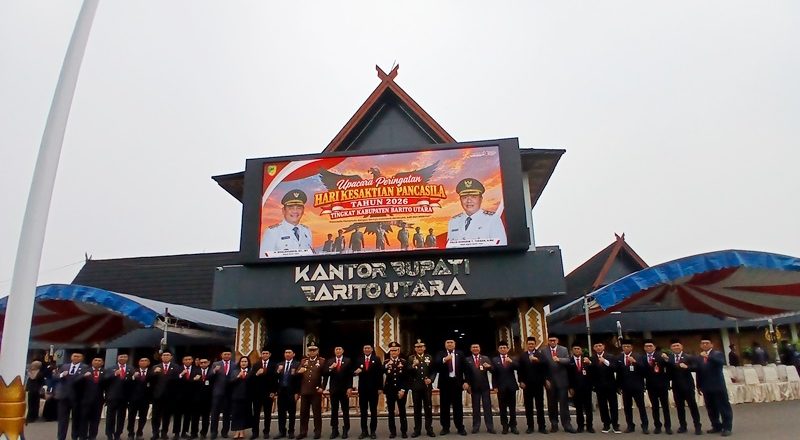 Wakil Bupati Pimpin Upacara Hari Kesaktian Pancasila 2026 di Barito Utara
