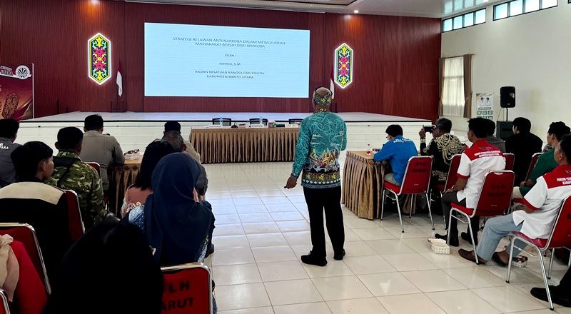 Badan Kesbangpol Barut Dorong Peran Masyarakat Jadi Relawan Anti Narkoba