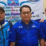 DPC Demokrat Barsel Gelar Donor Darah