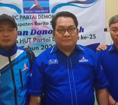 DPC Demokrat Barsel Gelar Donor Darah